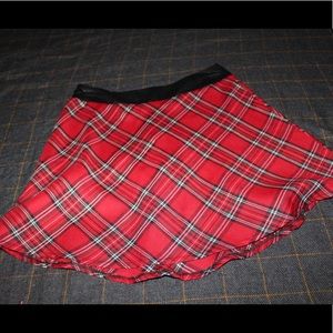 Plaid Skater Skirt